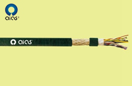 High temperature resistant, corrosion resistant, oil resistant computer cable