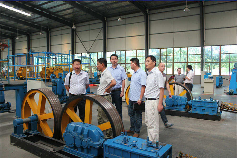 Chuzhou City Work Safety Supervision Bureau came to our company to supervise safety production inspection work