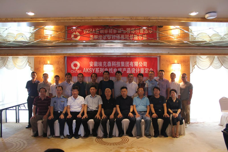 Anhui Aics Technology Group Co., Ltd. Successfully held the military AKSY series wire and cable product design appraisal meeting