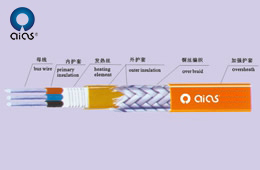 Three-phase constant power heating cable