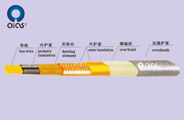 Single-phase constant power heating cable
