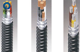YJLHVLKV（ACWU90）交联聚乙烯绝缘铝合金带联锁铠装聚氯乙烯护套铝合金电力电缆
